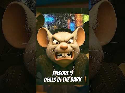 When The Lights Go Dark –Episode 9 | Will Luther Rabbit Find the Gold Coin | AI Cinematic Noir Short