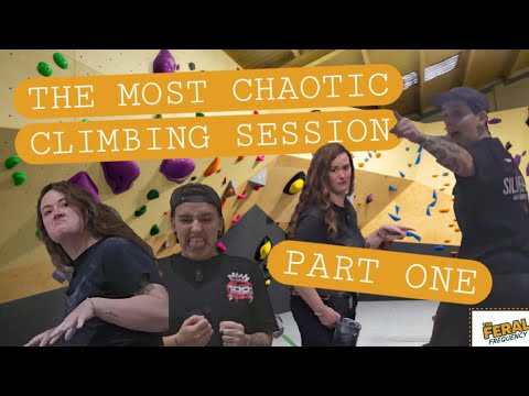 Indoor Climbing Session Goes Completely Off the Rails 🤣🔥 Complete Choas!