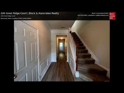 206 Great Ridge Court property video