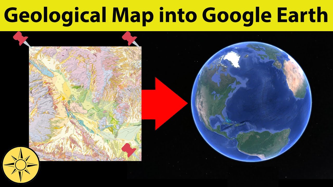 Import Geological Map into Google Earth Pro
