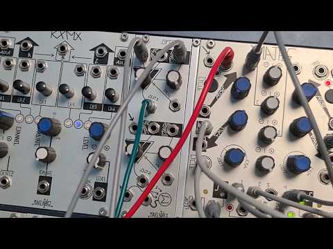 Make Noise Optomix Dual Low Pass Gate (Rev 1) w/ vactrols - Silver image 2