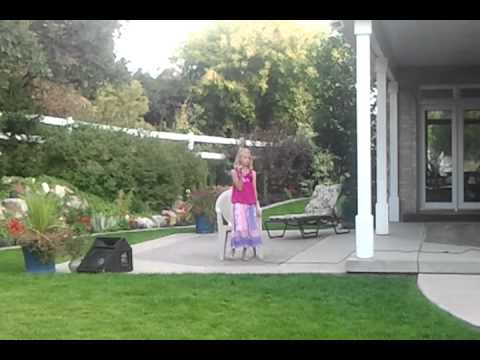 Kenzie M Allen singing 'The Heart Will Go On' (Celine Dion version) ...Celine Di-Allen ;P