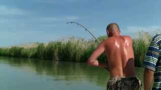 preview picture of video 'Рыбалка в Казахстане на сома, озеро Балхаш'