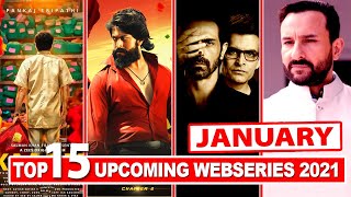 Top 15 Upcoming Web Series and Movies in January 2021 | Netflix | Amazon Prime | Disney Hotstar