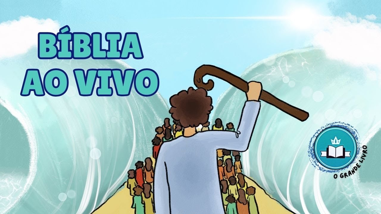 🔴MARATONA BÍBLICA | Histórias Bíblicas Para Crianças AO VIVO! O Grande Livro