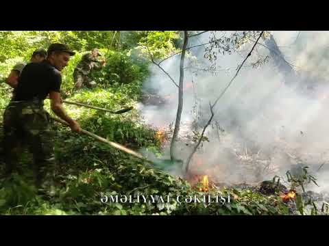 FHN yanğınsöndürmə əməliyyatlarını davam etdirir