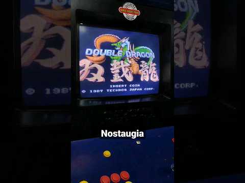 Double Dragon 1987. #fliperama #videogames #arcade