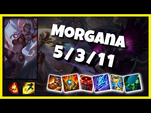 Morgana Support 11.5 Challenger Gameplay Replay - S11 (5/3/11) - NA