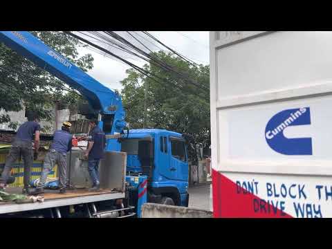 1000 kva unloading - Pua Generator.