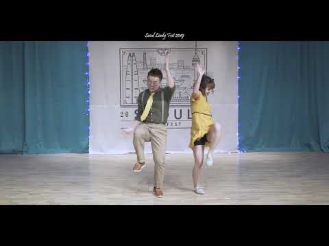 SeoulLindyFest2019 - Couple Shortcase - Justin & Ella