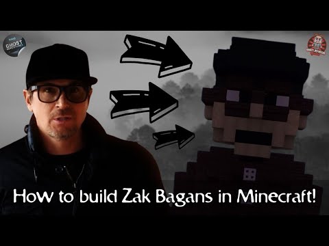 How to Build Zak Bagans from Ghost Adventures in Minecraft!!