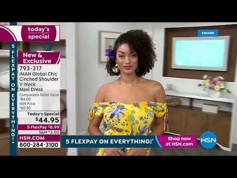 HSN | IMAN Global Chic Fashions 05.14.2022 - 06 AM