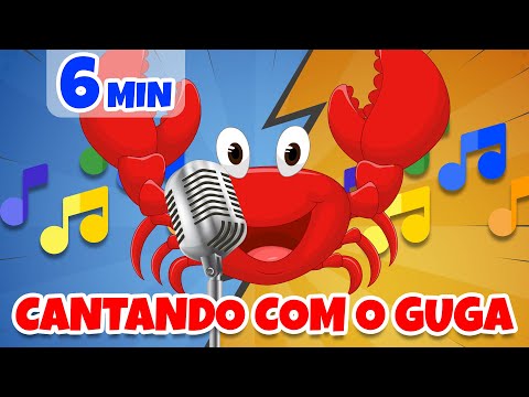 Cantando com o Guga - Giramille 6 min | Desenho Animado Musical