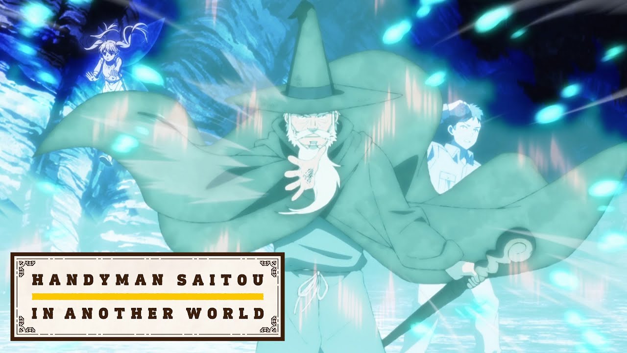 Even a ninja can't resist the call of the heart  Handyman Saitou in  Another World Ep3 [ENG-SUB] 