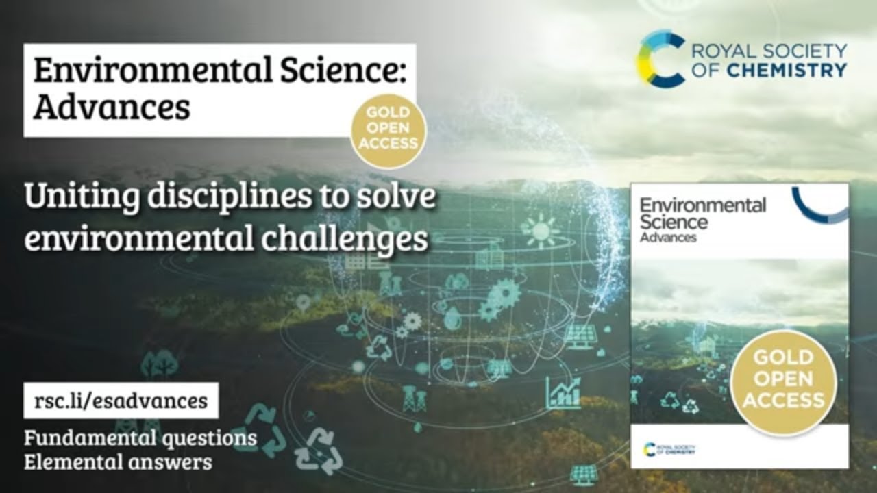 RSC Environmental Science: Advances – develop knowledge for a better future