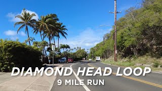 Diamond Head Loop (9 Miles) | Honolulu | Waikiki | Virtual Run