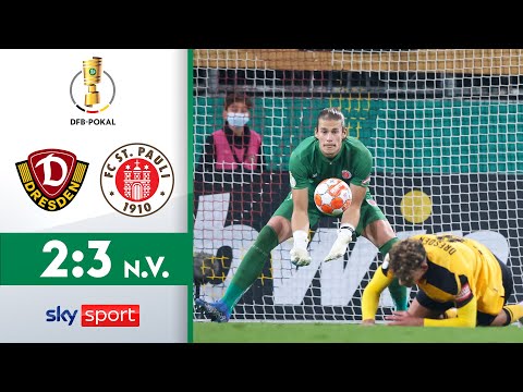 Dynamo Dresden - FC St. Pauli | Highlights - DFB-Pokal 2021/22 | 2. Runde