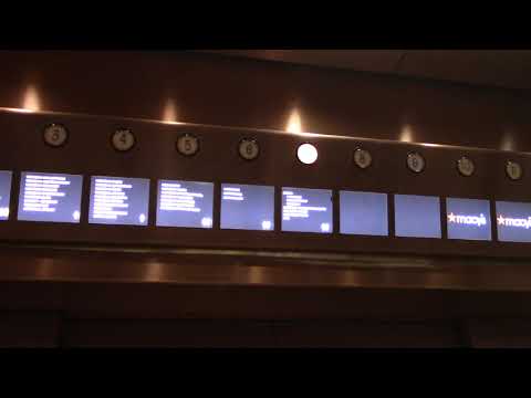 Otis Traction Elevators @ Macy's in Chicago, IL - HD Take
