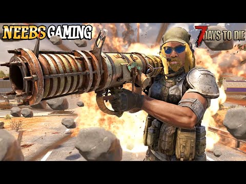 Late Game Weapon Fun - 7 Days To Die 1.0