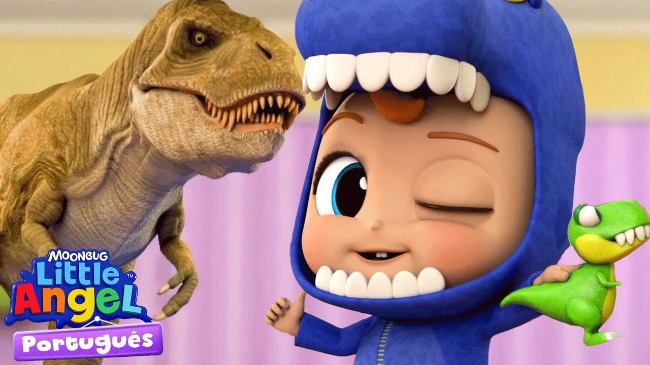 Vamos Brincar de Dinossauro Joãozinho 🦖 Little Angel Brasil | Músicas Infantis em Português