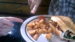 Mindelixir with a Big Chicken-Tentacles Sandwich!