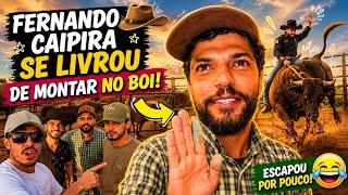 🤠🐂 Caipira se livrou de montar no boi 