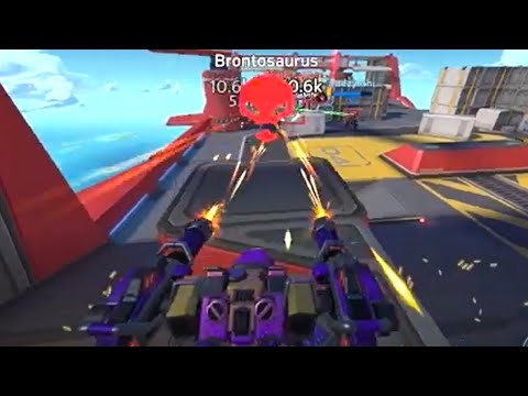 BUFFED MINIGUNS Absolutely SHRED!! - Mech Arena