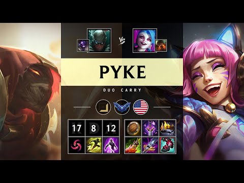 Pyke ADC vs Jinx - NA Diamond Patch 25.12