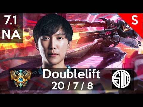 7.1 Doublelift as Lucian vs Ziggs (gameplay)