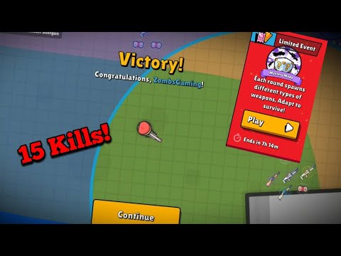 Zombs Royale - Mysterymode 15 Kills!