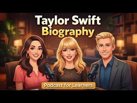 B1 Listening Practice: Taylor Swift Story (Clear English + Quiz)