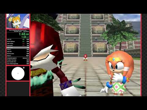 Sonic Adventure DX - Enter Chaos 2 gold split in 31.70