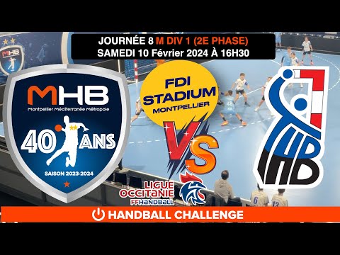 MONTPELLIER HB 1 VS TOURNEFEUILLE HB U15 #handball  #league  OCCITANIE