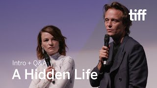 A HIDDEN LIFE Cast Q&A | TIFF 2019 video