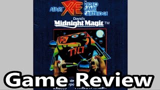 David's Midnight Magic Atari 8 Bit 400 800 XL XE Review - The No Swear Gamer Ep 608