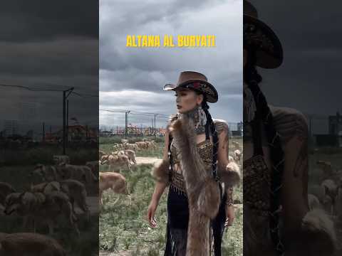 Алтана бурятская не боится волков 🐺❤️💪 Altana with wolves 🐺