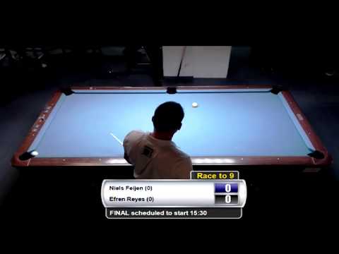 Bergen Open 9-Ball 2013 - Efren Reyes VS Niels Feijen FINAL