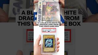 This PSA 10 Blue Eyes White Dragon in our auction came from a video game box #shorts #yugioh