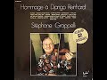 STEPHANE GRAPPELLI hommage a Django Reinhardt