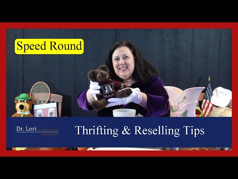 How to Find Thrift Shop Bargains | Jewelry, Glass, Silver, Books, Pottery, Toys by Dr. Lori