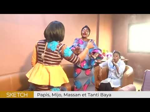 Papis et Mijo se dispute avec leur tante a cause de la viande SKETCH DU JOUR #163