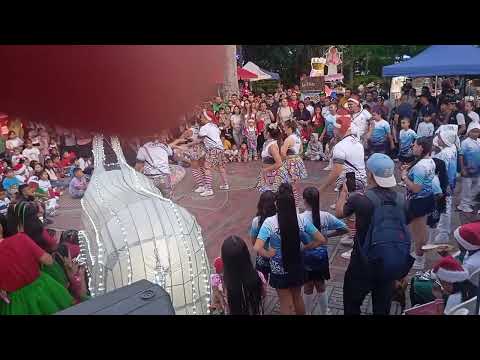 Disfrutando de esto tan bonito en el parque central la plata huila 