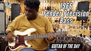 Video thumbnail for 1966 Fender Precision Bass | Guitar of the Day by Normans Rare Guitars