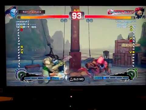 SSF4 AE v2012 Ranked - umataro42 (Vega) vs H2O_Avenger001 (Akuma) 03