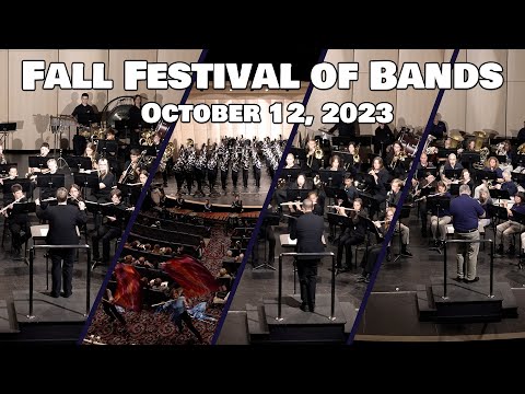 41st Annual Fall Festival of Bands - October 12, 2023