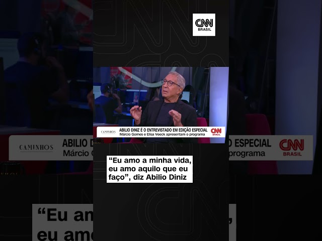 #Shorts – Abílio Diniz faz reflexão sobre o envelhecimento: “Eu amo a minha vida"