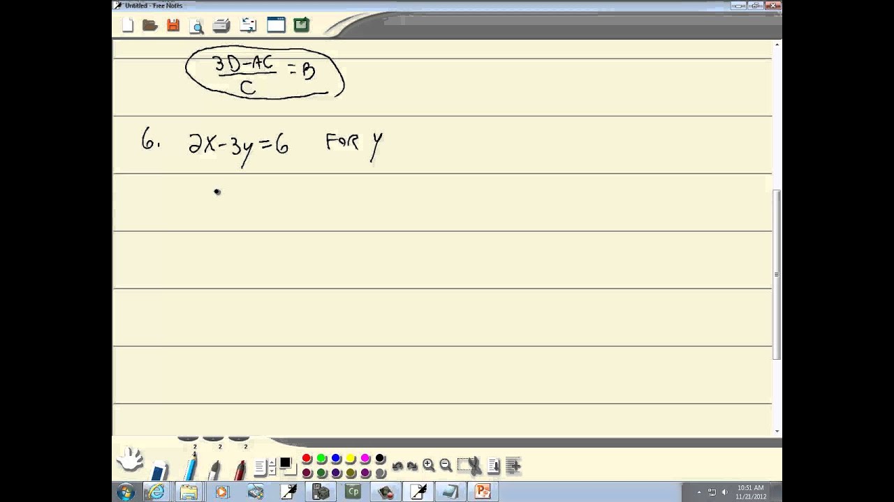 Intermediate Algebra: Using Formulas to Solve Problems