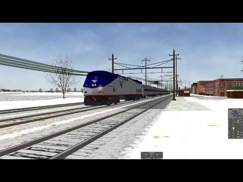 OpenRails Pennsylvanian Train 42- Part 2- Harrisburg to New York