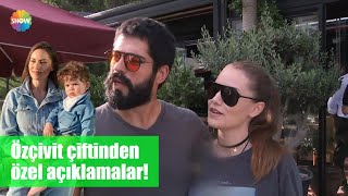 Fahriye Evcen ve Burak Özçivit'ten özel açıklamalar!