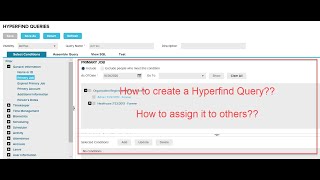 Hyperfind Queries Kronos